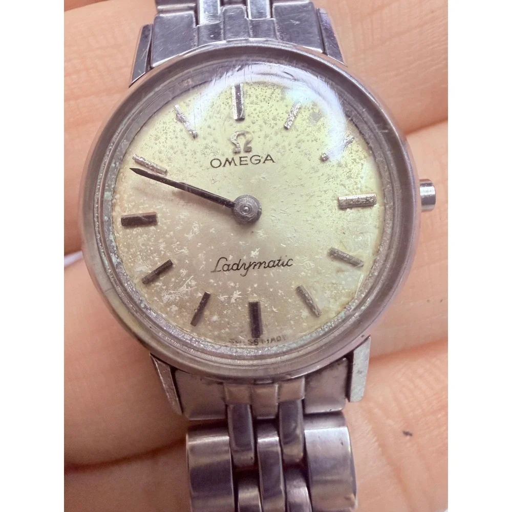Vintage Omega Ladymatic Ladies Watch Stainless Steel Automatic